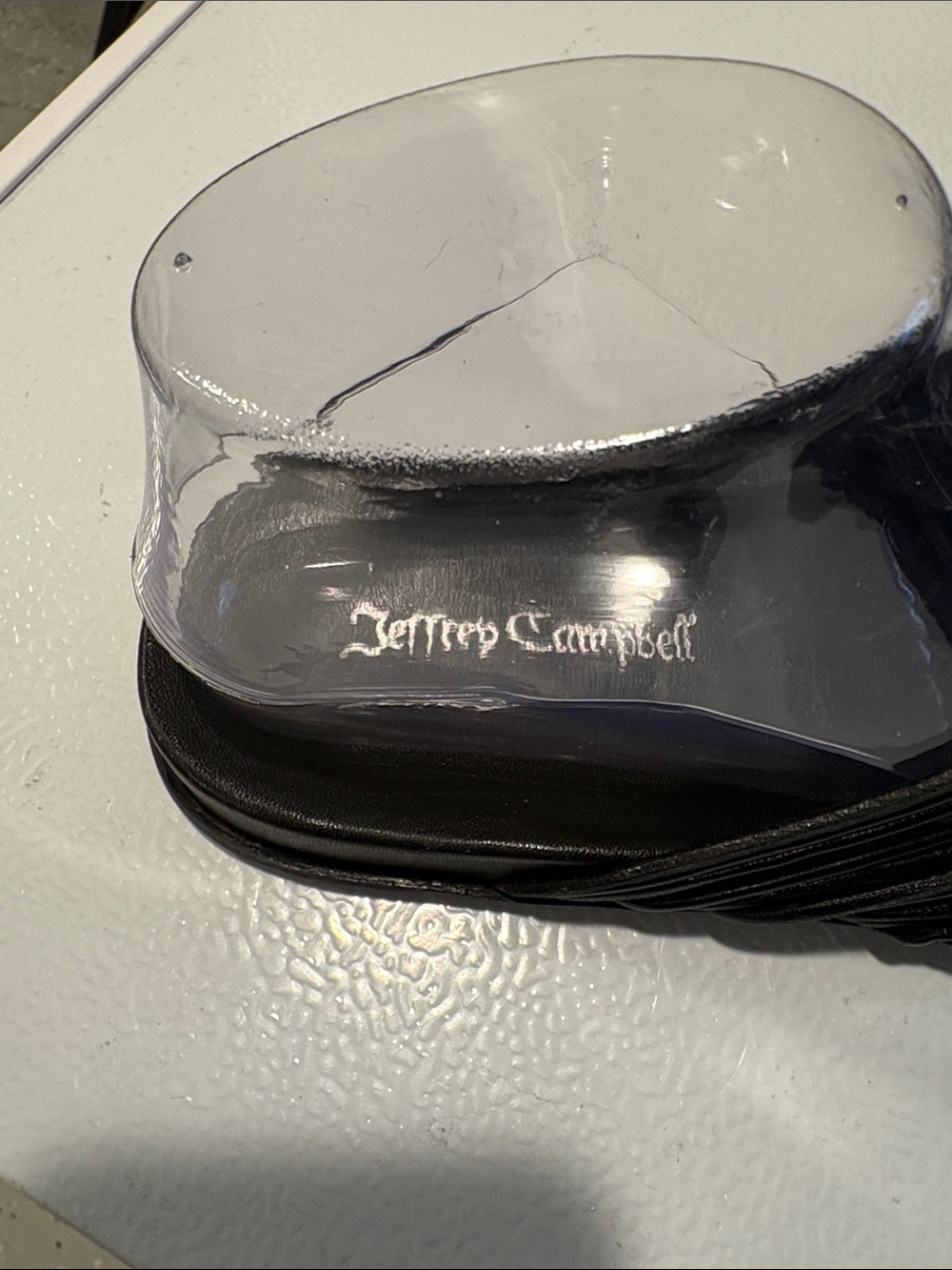 NWOT Jeffrey Campbell Intwined Slide Sandals - Picture 2 of 6